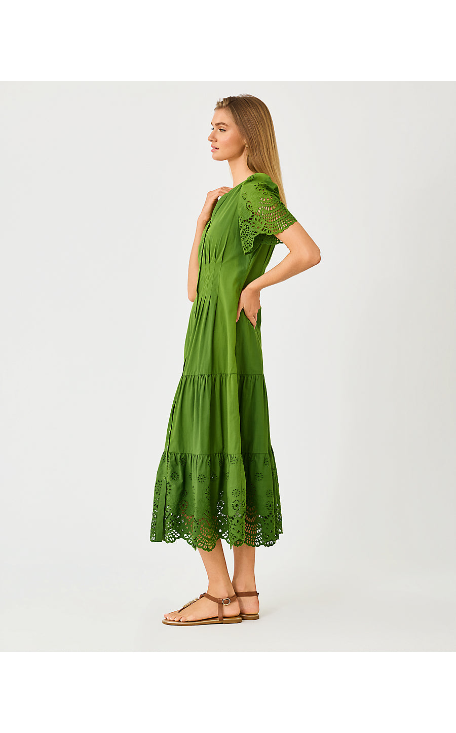 Wayland Midi Dress - Oregano