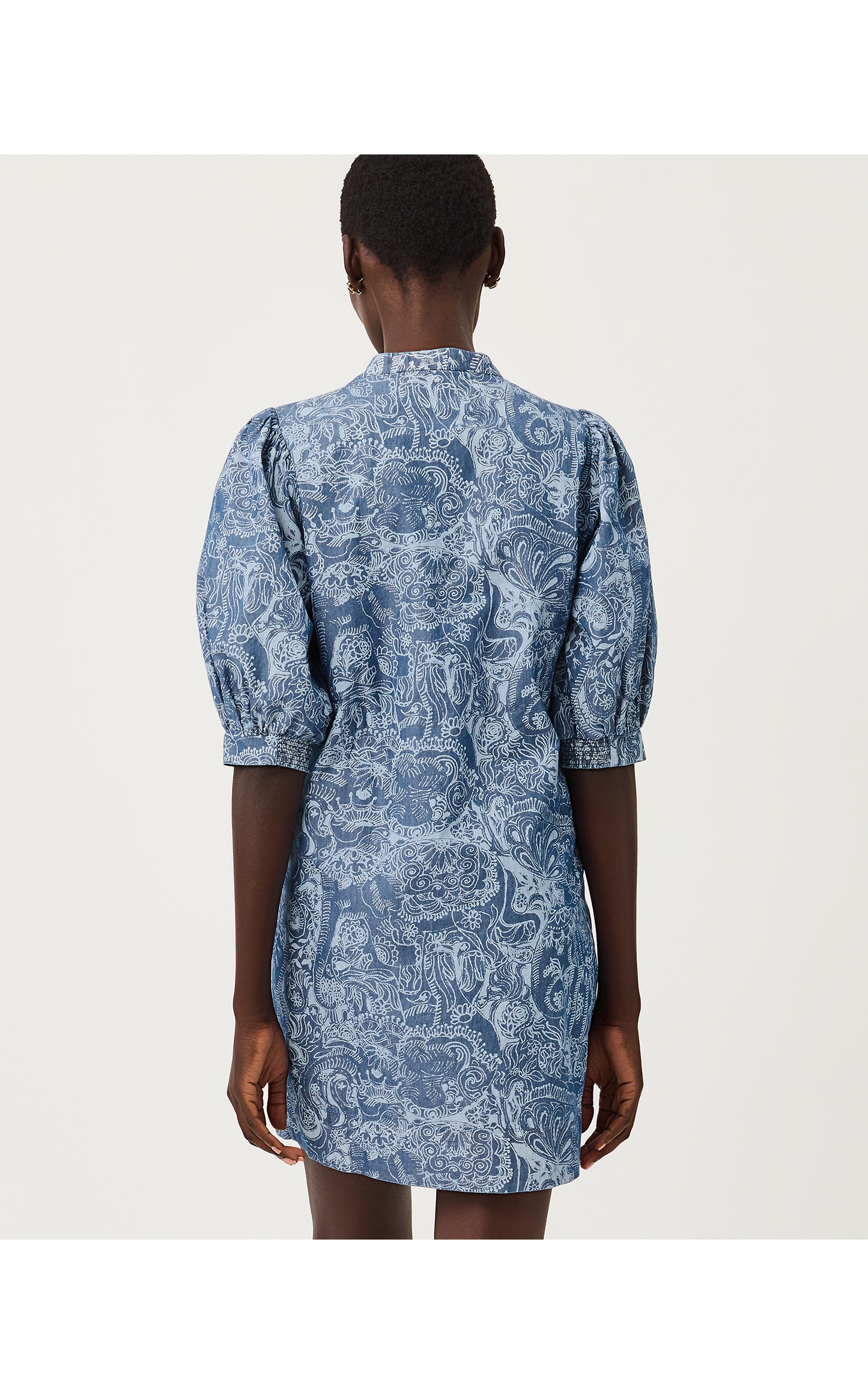 Mialeigh Dress - Indigo All Day - Paisley Parade
