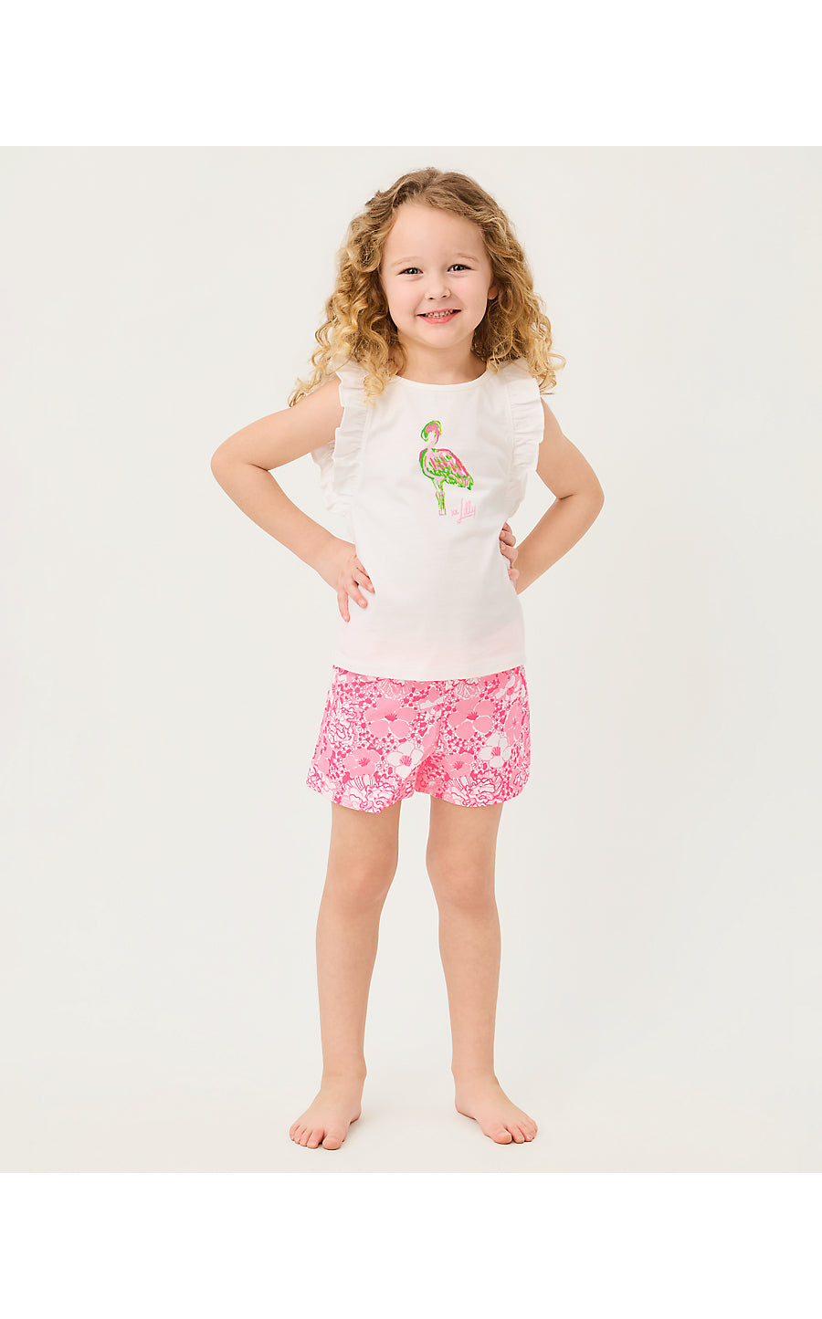Chickie Ruffle Top - On Parade