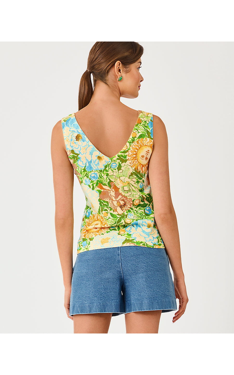 Pollyanne Sweater Tank - Rutabaga - Sympeony