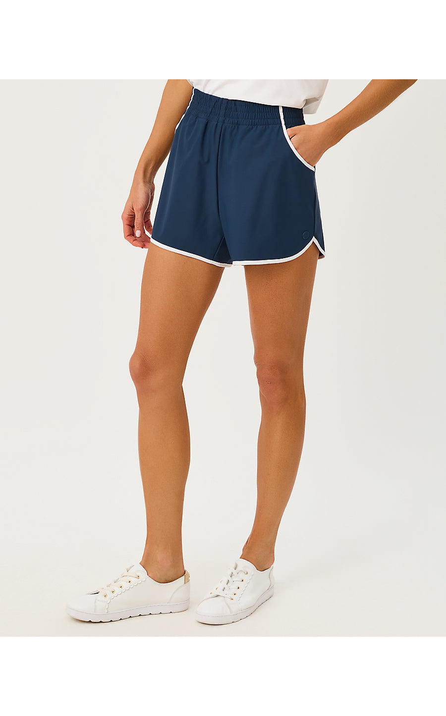 Backcourt Short -  Low Tide Navy