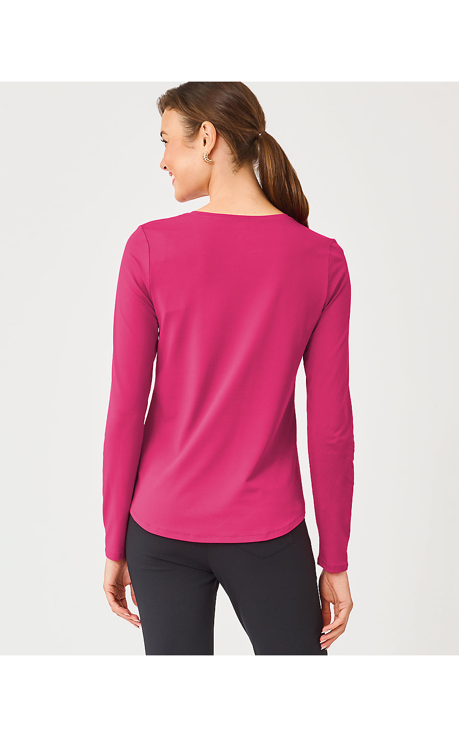Westley Long Sleeve Tee - Berry Bouquet