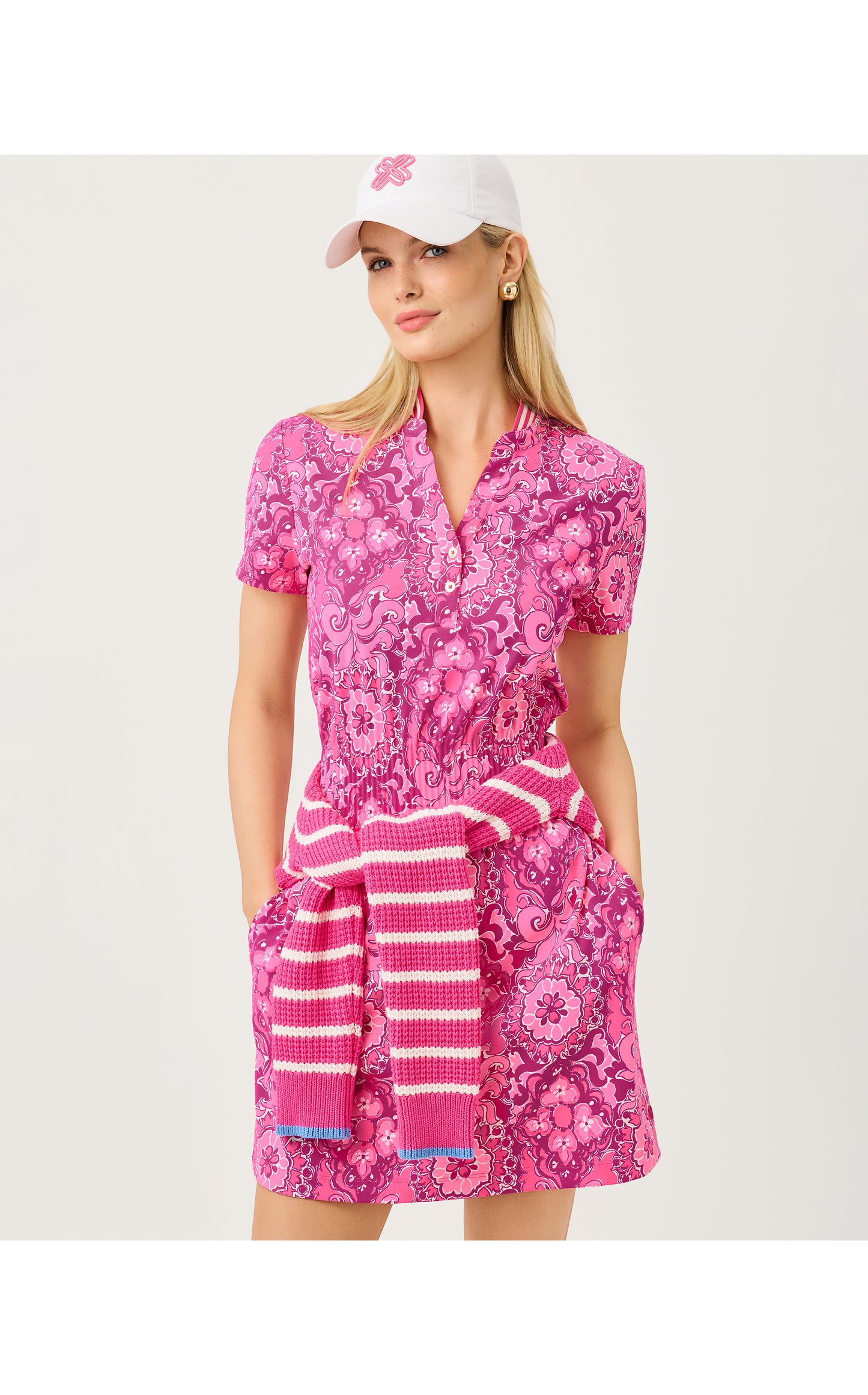 Love Active Dress - Pink Aster - The Casbah Allover