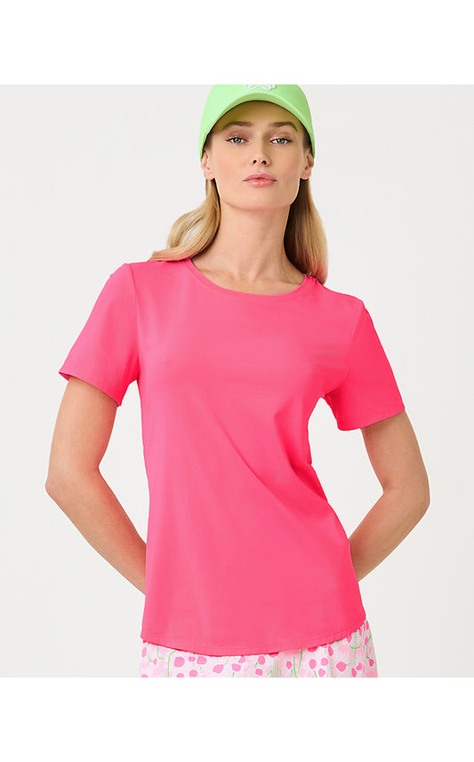 Westley Active Tee - Cherry Blossom Pink