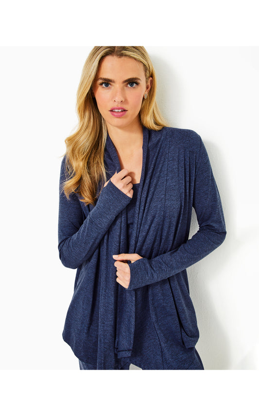 Nevia UPF 50+ Wrap - Heathered Med Blue