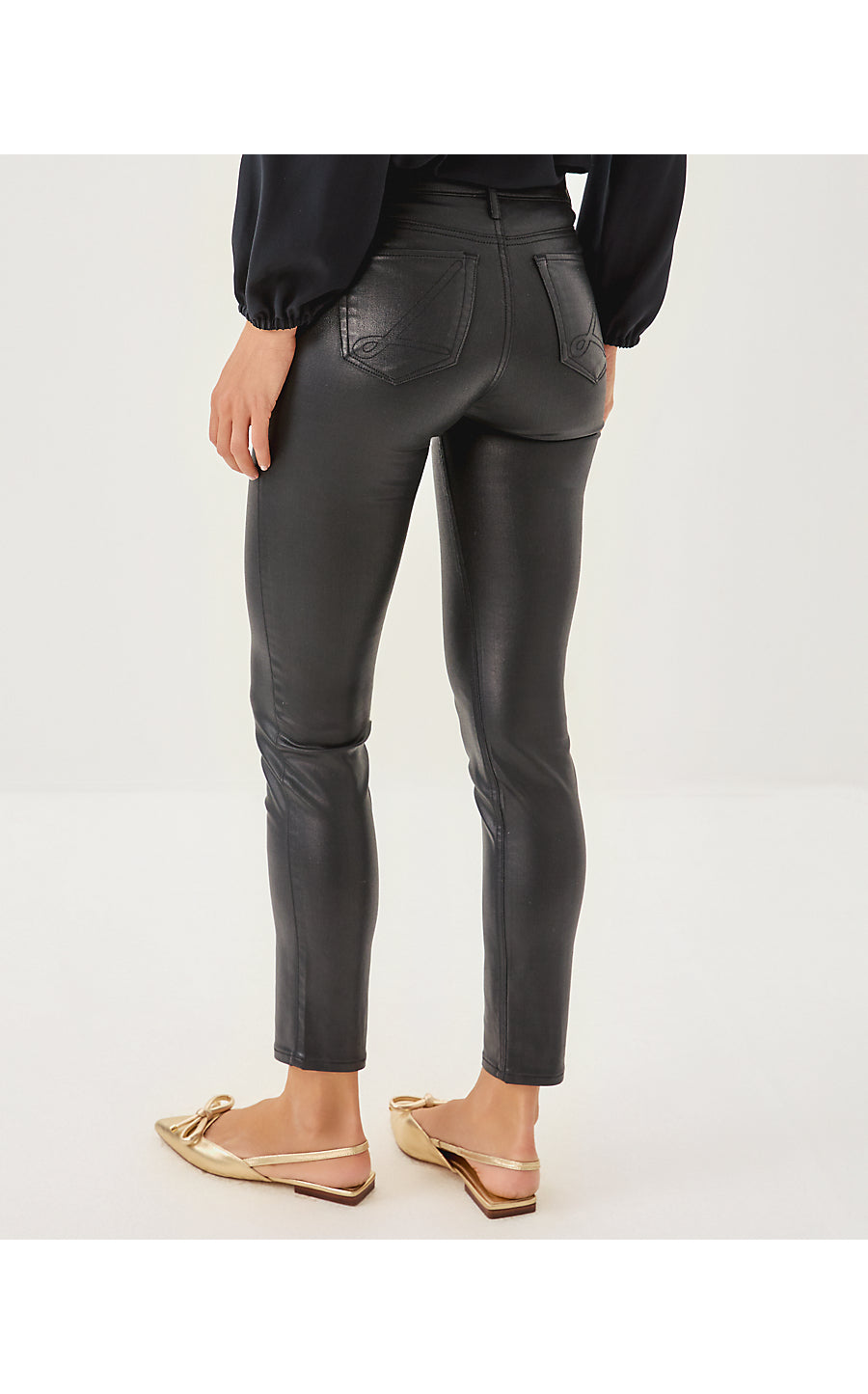 South Ocean High Rise Skinny Jean - Noir