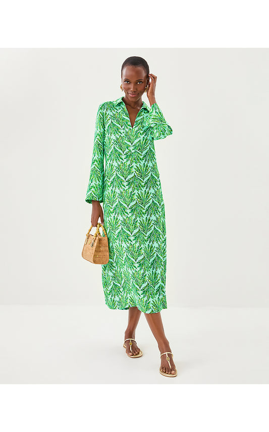 Simona Dress - Kitts Green - Shady Babe