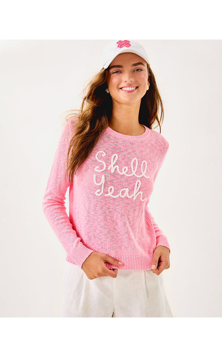 Tully Sweater - Conch Shell Pink - Shell Yeah