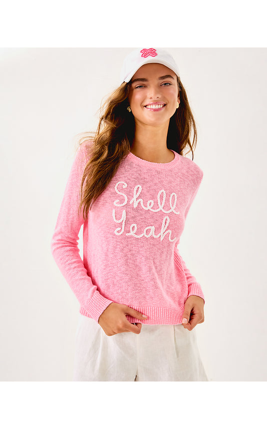 Tully Sweater - Conch Shell Pink - Shell Yeah