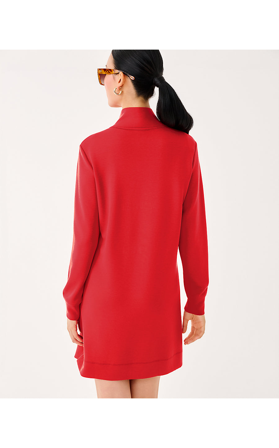 Cowie Dress - Cranberry Red