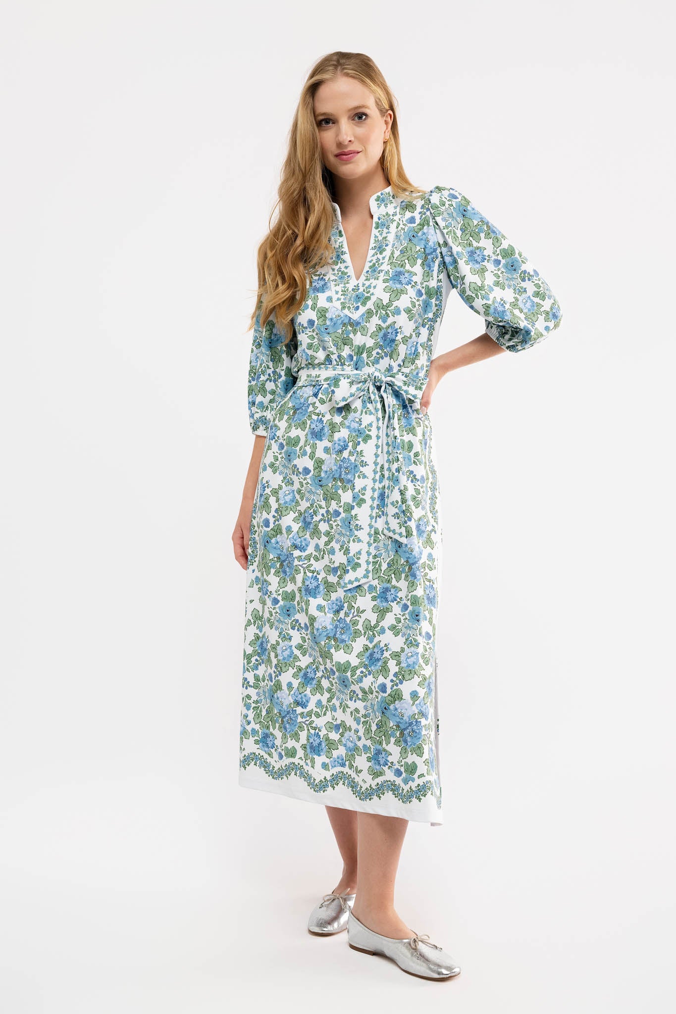 Brooks Dress - Cotswolds Scallop