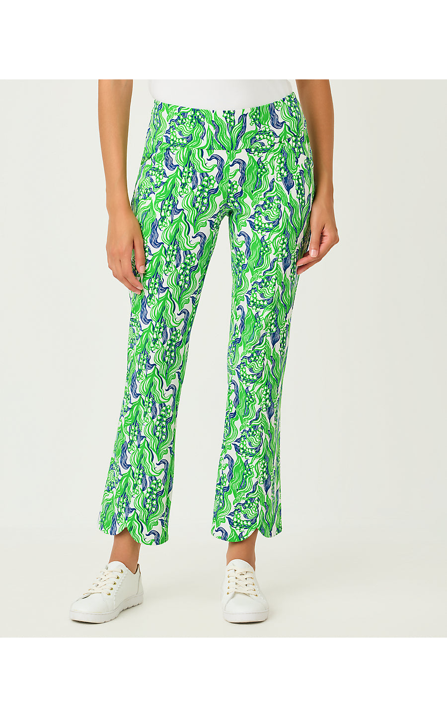 Corso Scallop Pant - Lilly of the Valley