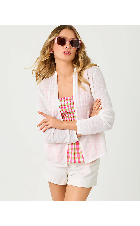 Faretta Cardigan - Resort White