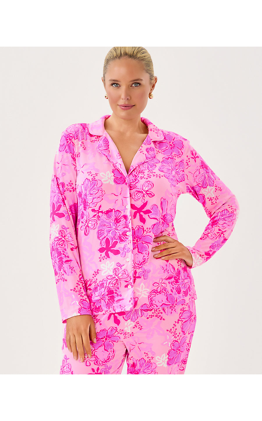 PJ Knit Top - Parigi Pink - Supporting Squad