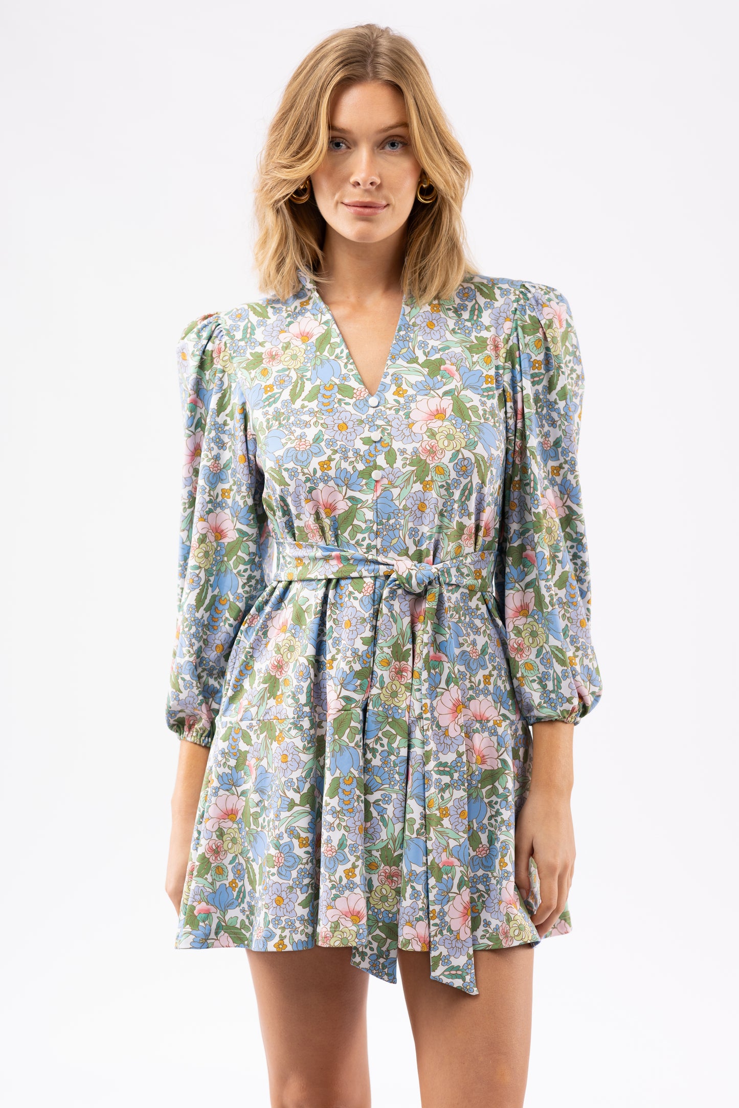 The Hazel Dress - Forget Me Knot