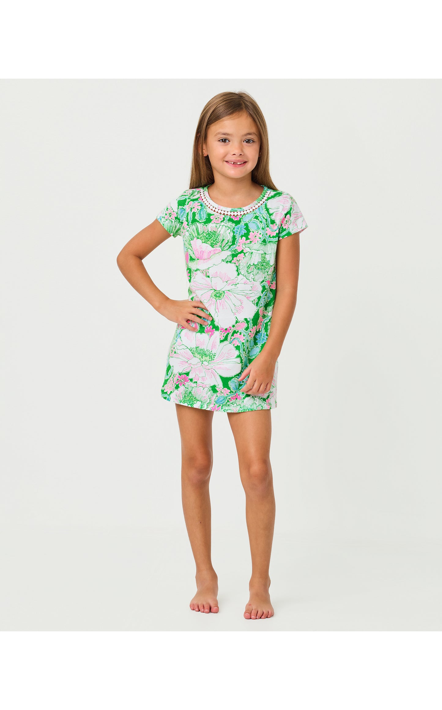 Mini Cody Dress - Putting Green - Poppyland