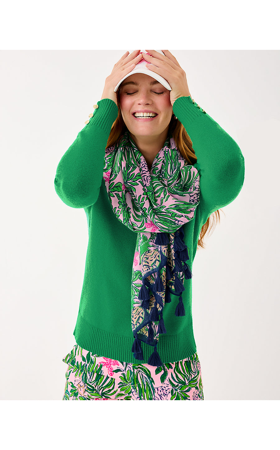 Resort Scarf - Roaring with Joy