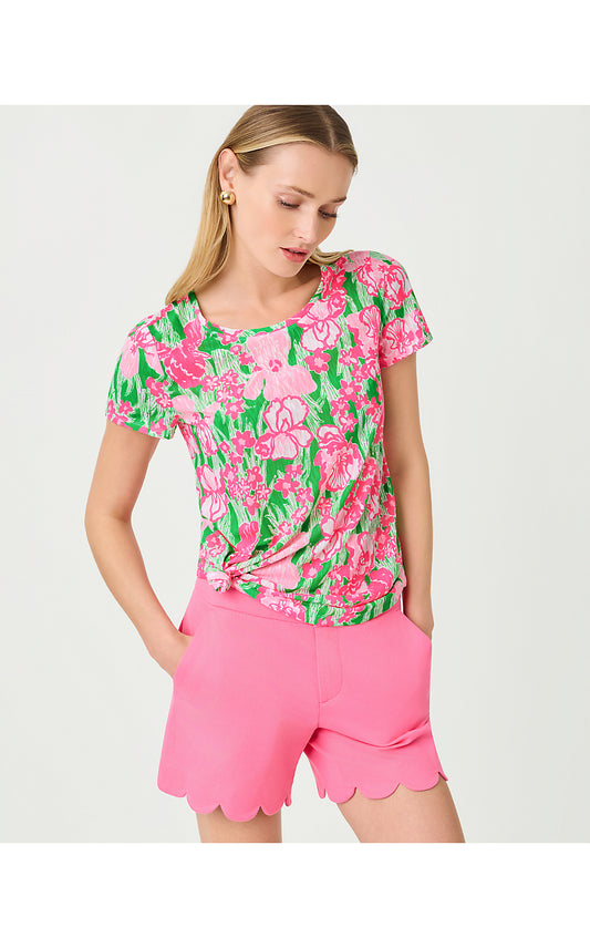 Etta Scoop Top - Putting Green - Hannah