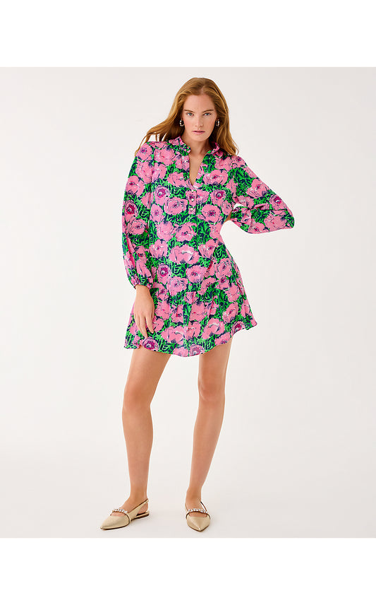 Evaline  Dress - Low Tide Navy - Florrie