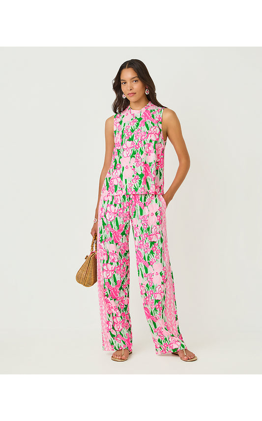 Bal Harbour Palazzo Pant - Putting Green - Hannah