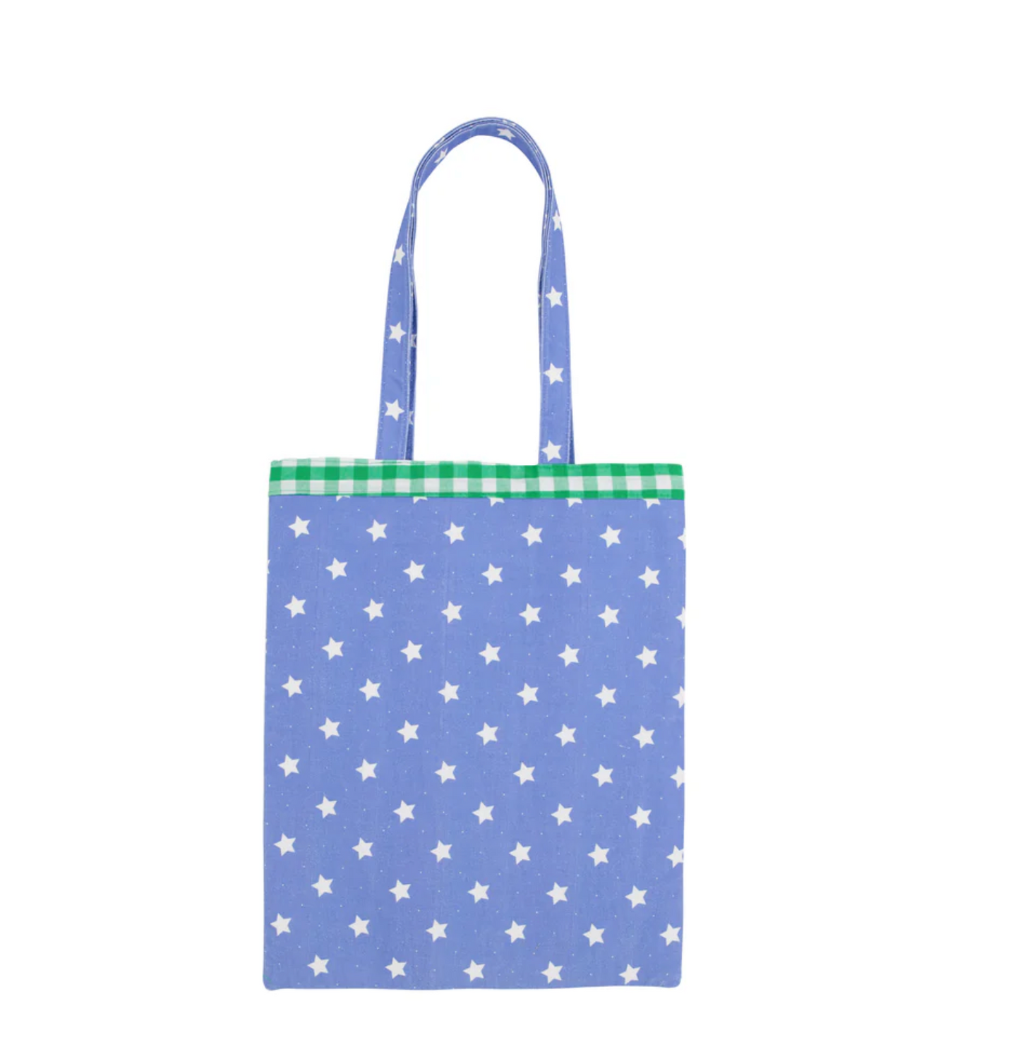 Library Bound Bag - Palmetto Pearl/Kiawah Kelly
Green Gingham/North Sea Stars