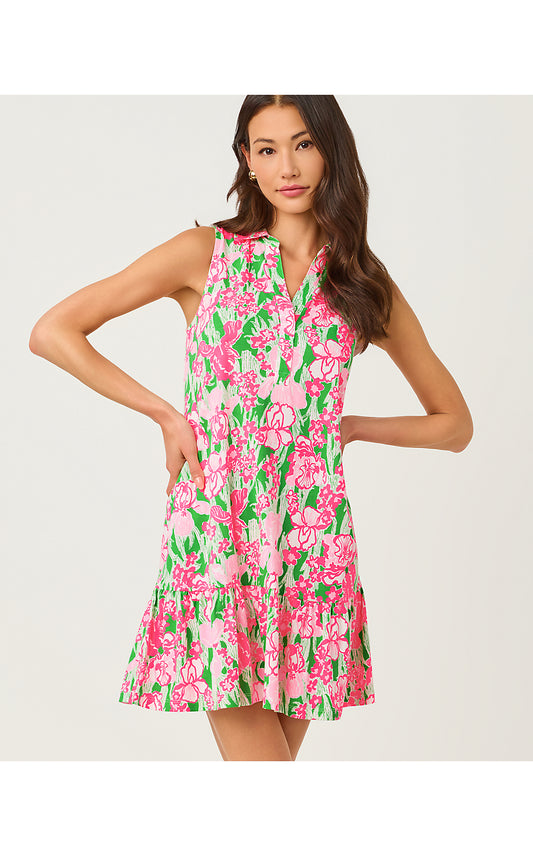 Riegan Dress - Putting Green - Hannah