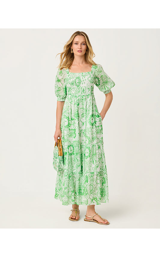 Hadly Maxi Dress - Putting Green - Fleur De Lilly