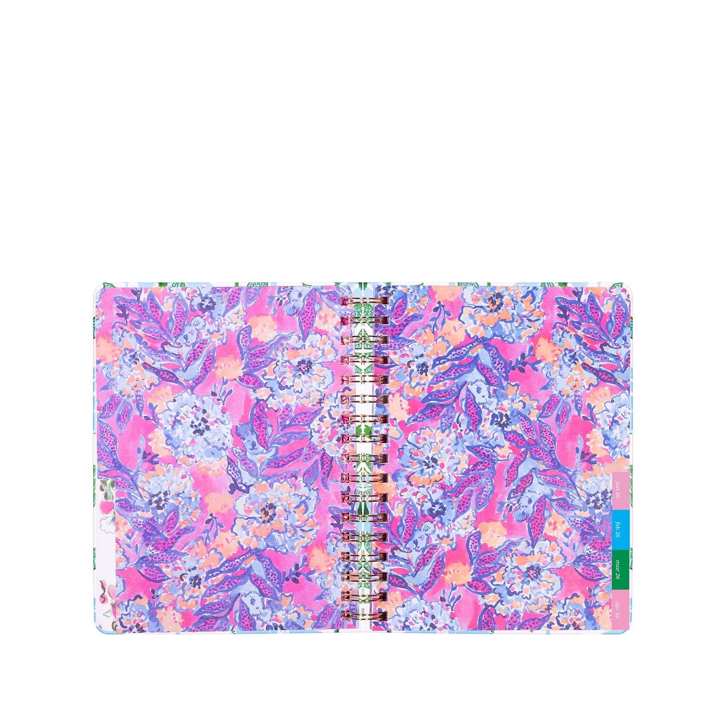 Large 12 Month Agenda, Swayin in the Breeze