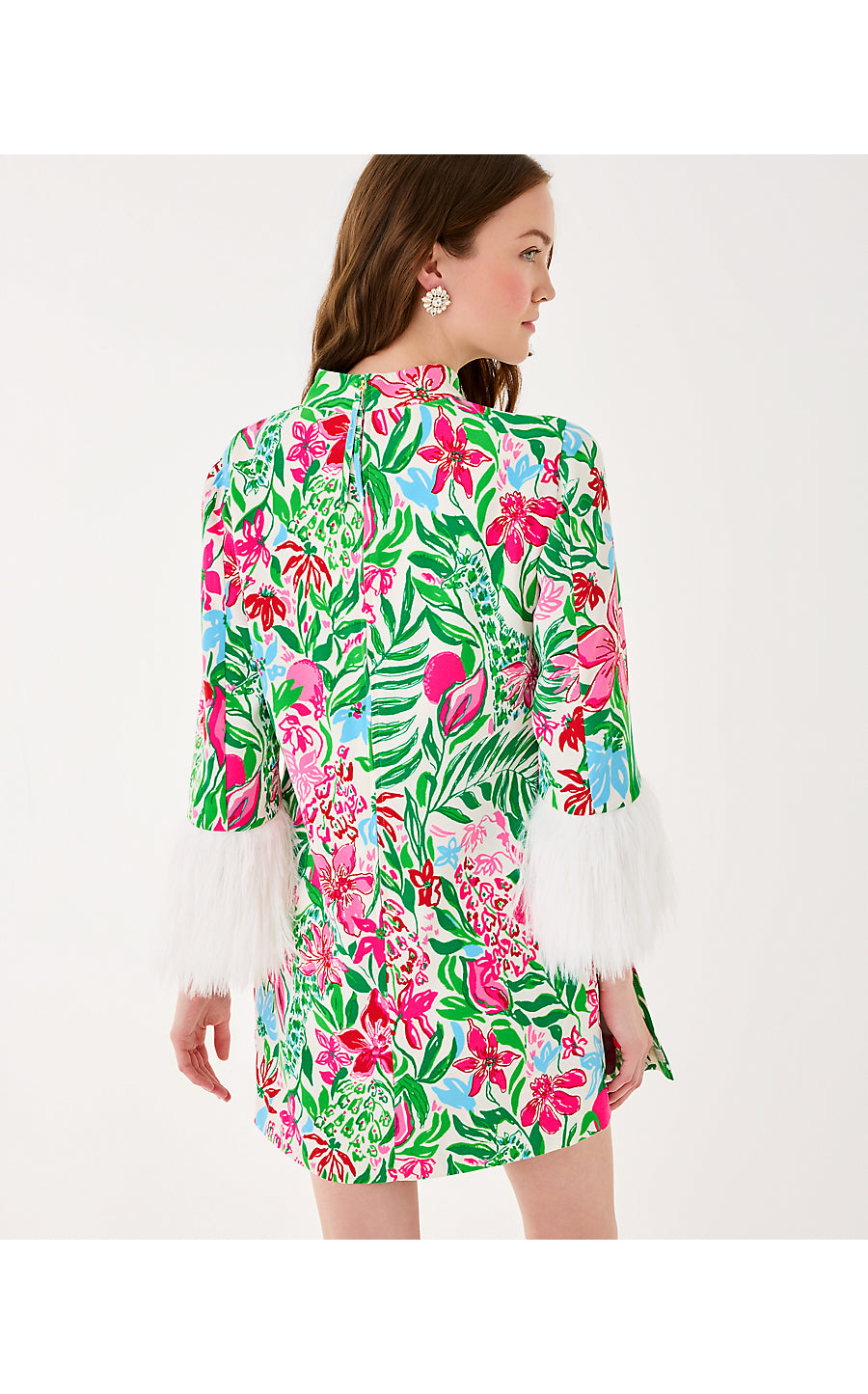 Agnes Skirted Romper - Glowing Gardens