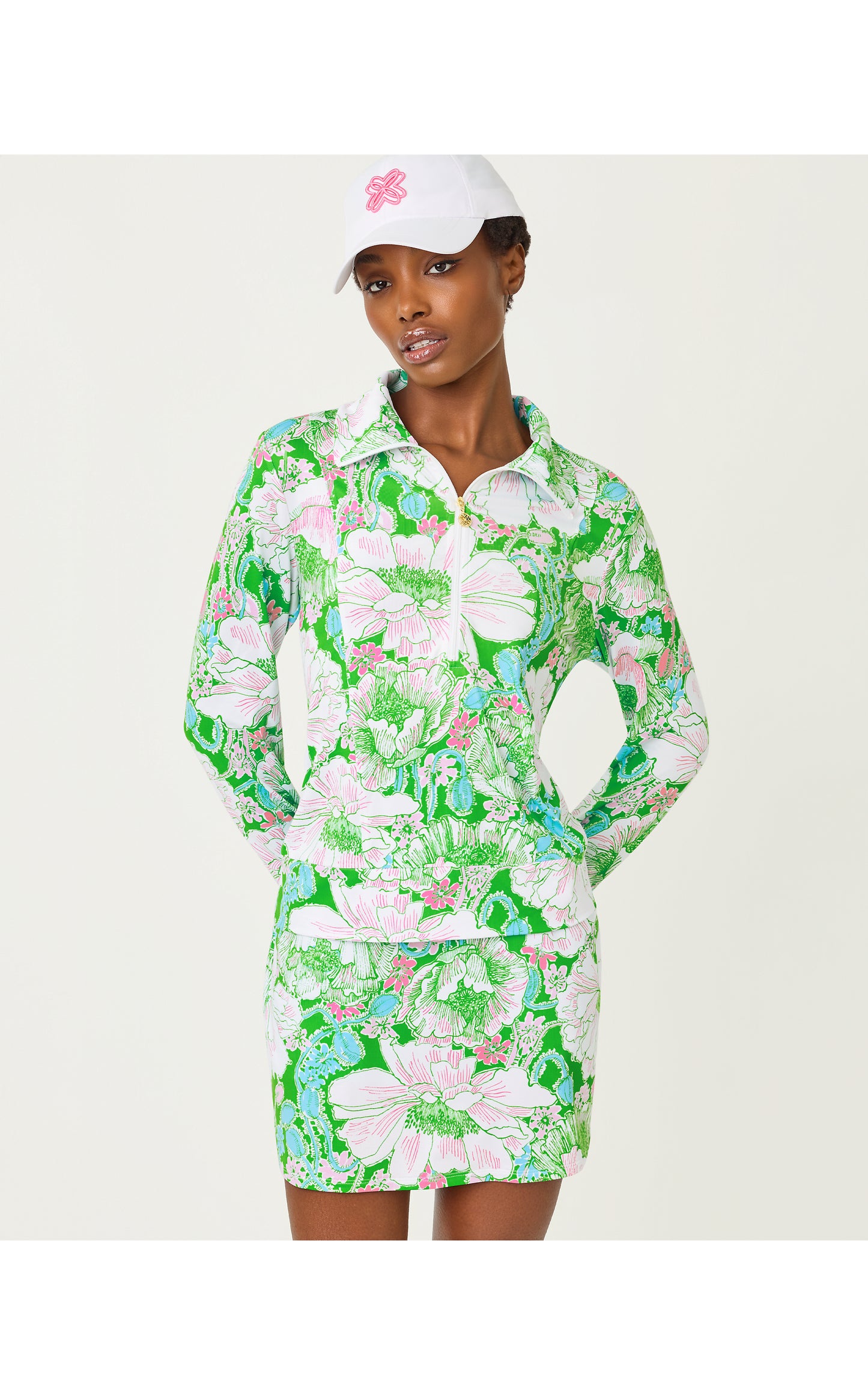 Eleni Pullover - Putting Green - Poppyland