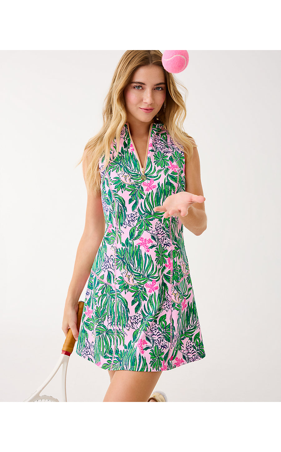 Racquet Active Dress - Roaring with Joy