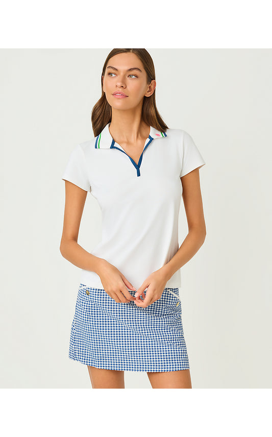Frida Polo UPF 50+ - Resort White