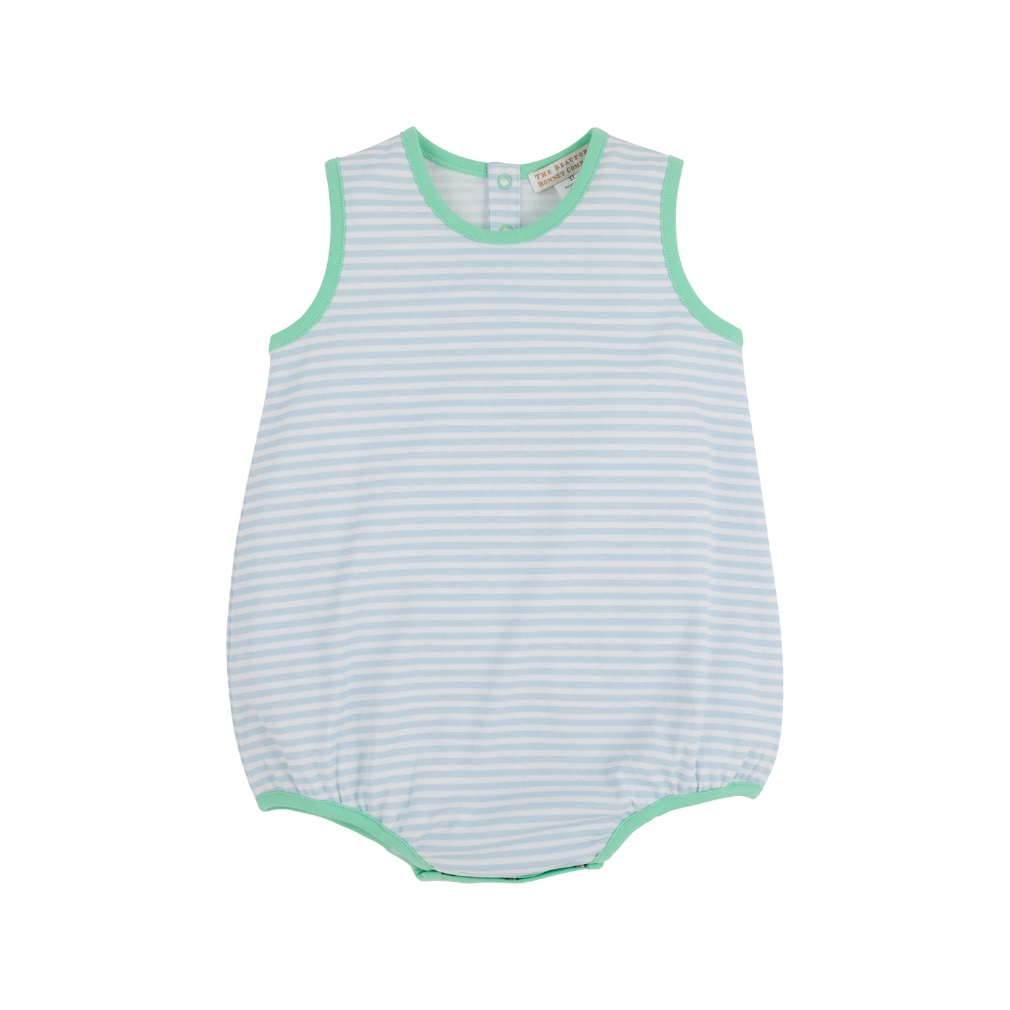 Patton Play Bubble - Pima Buckhead Blue Stripe/Grace Bay Green
