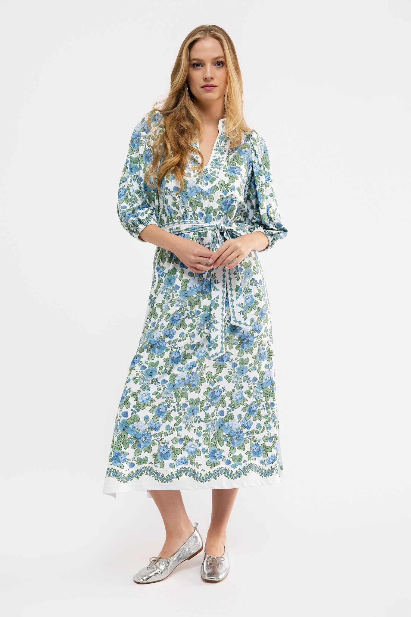 Brooks Dress - Cotswolds Scallop