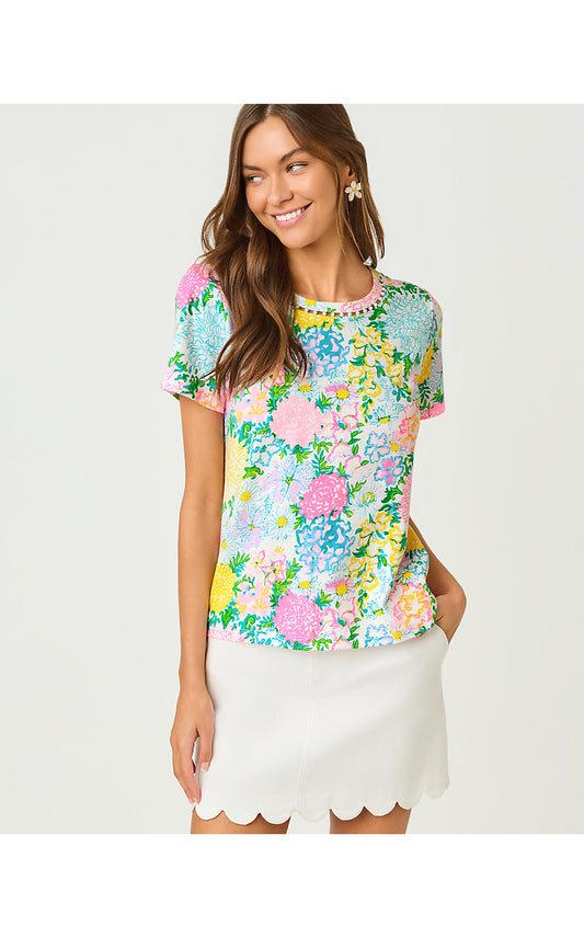 Clairmont Pearl Top - Lilly Garden