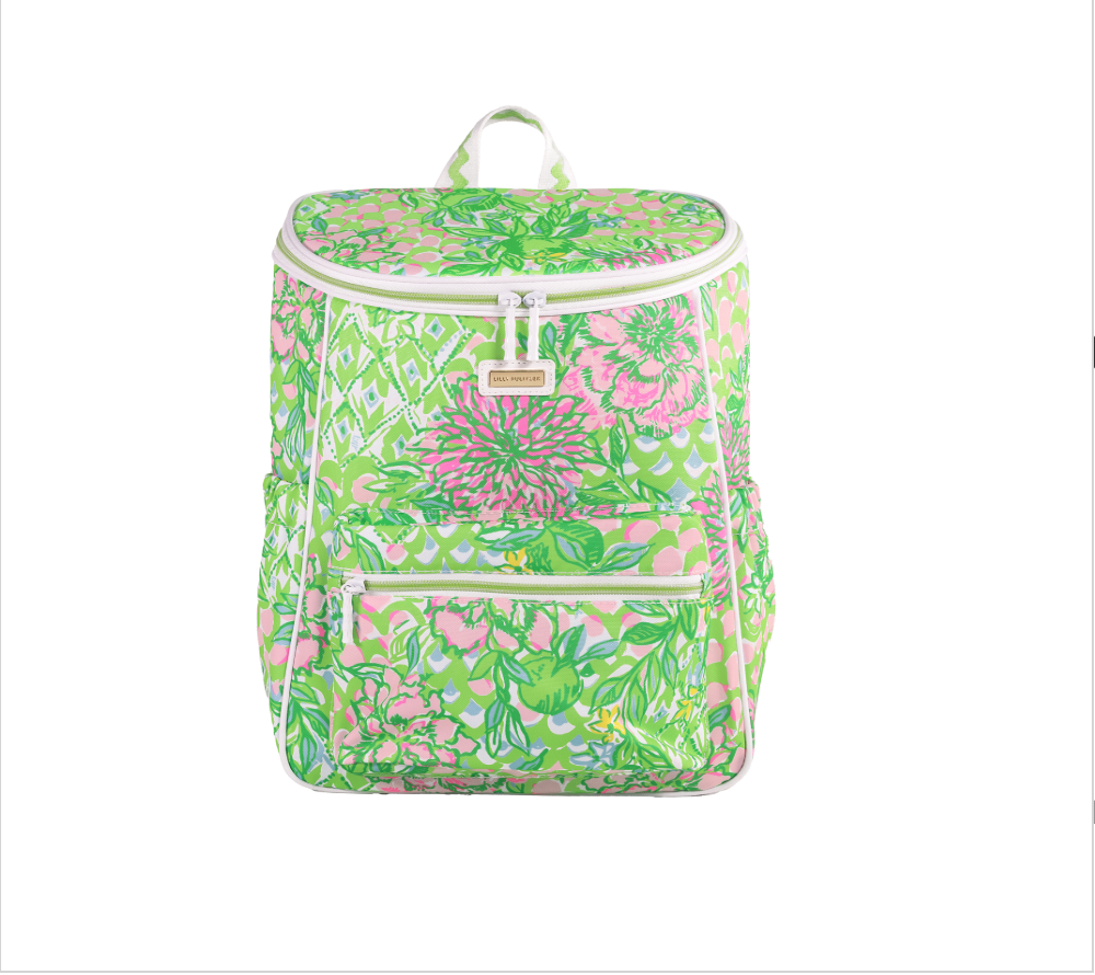 Backpack Cooler- Lime Feeling Good