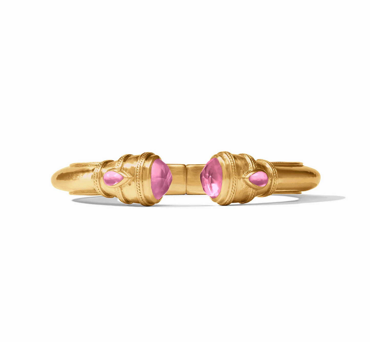 Cannes Demi Cuff	- Iridescent Tourmaline Pink