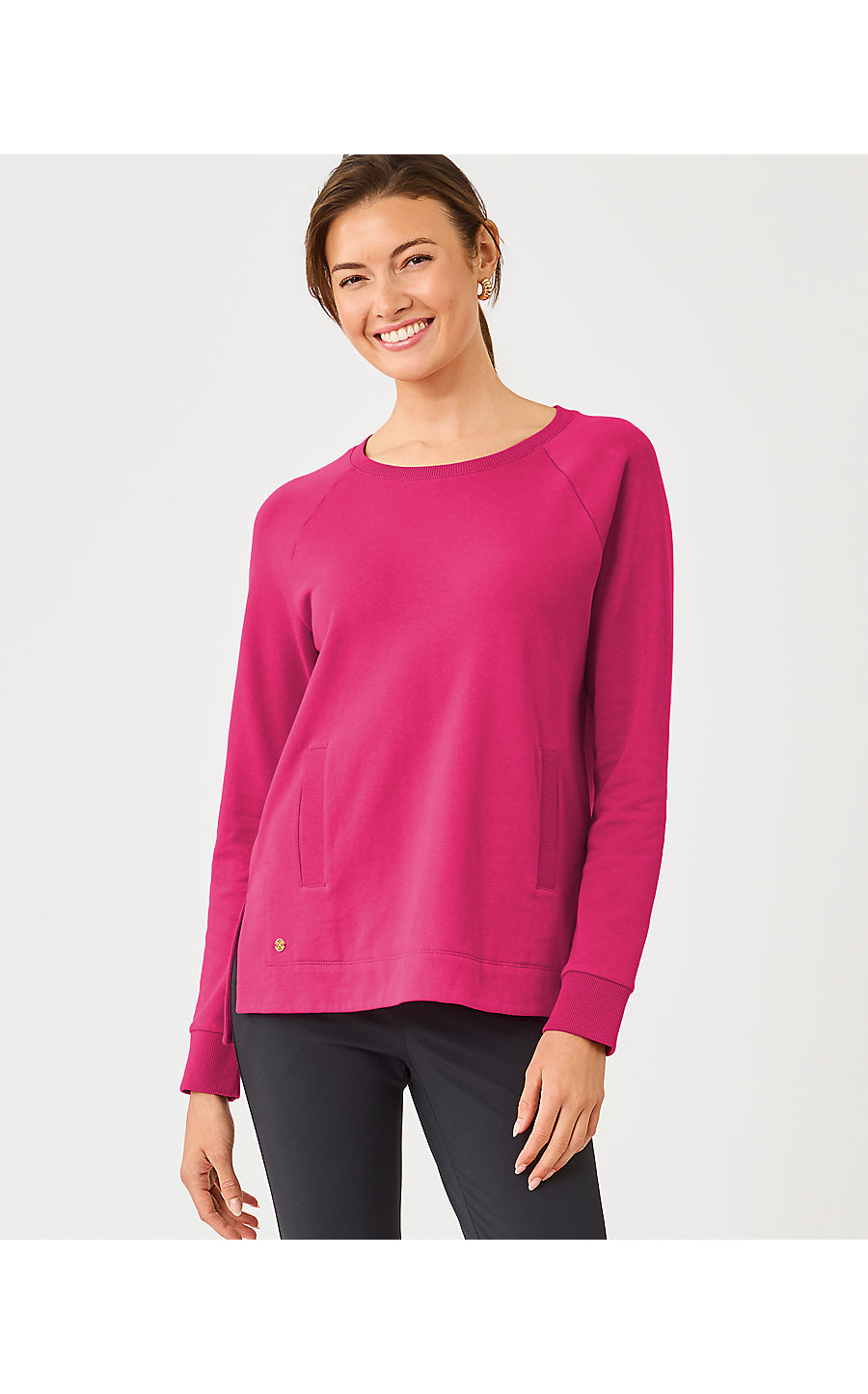 New Beach Comber Pullover - Berry Bouquet