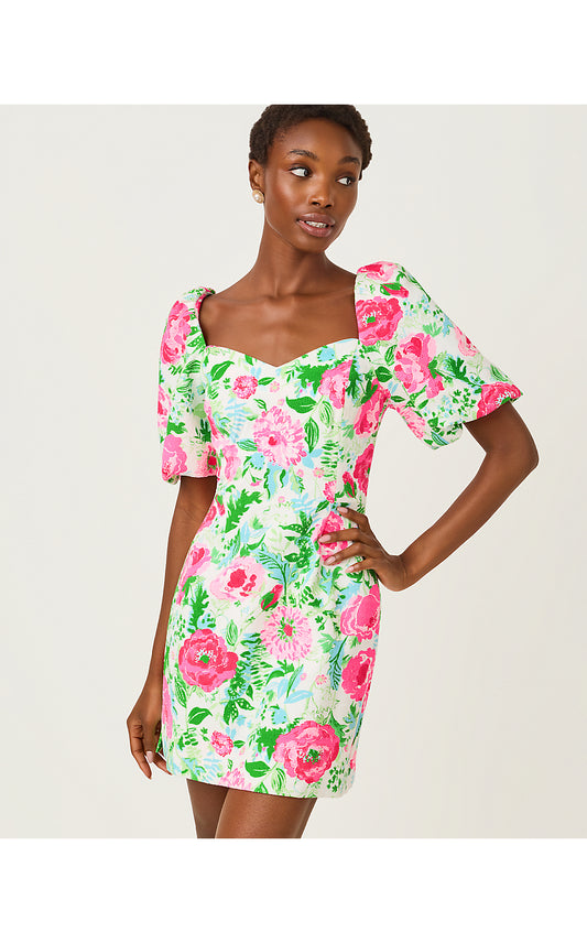 Justina Skirted Romper - Poppy Party