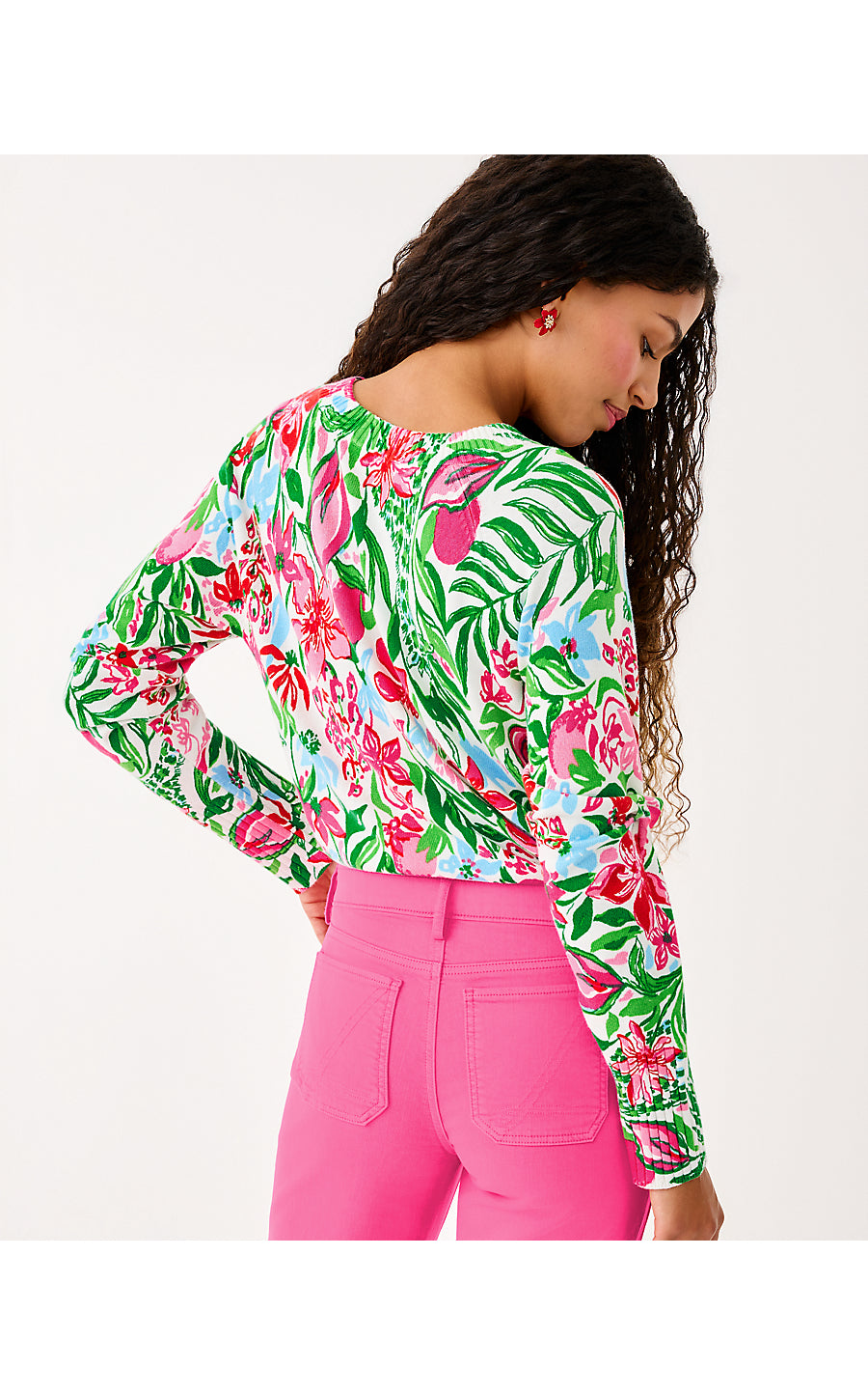 Salima Sweater - Glowing Gardens