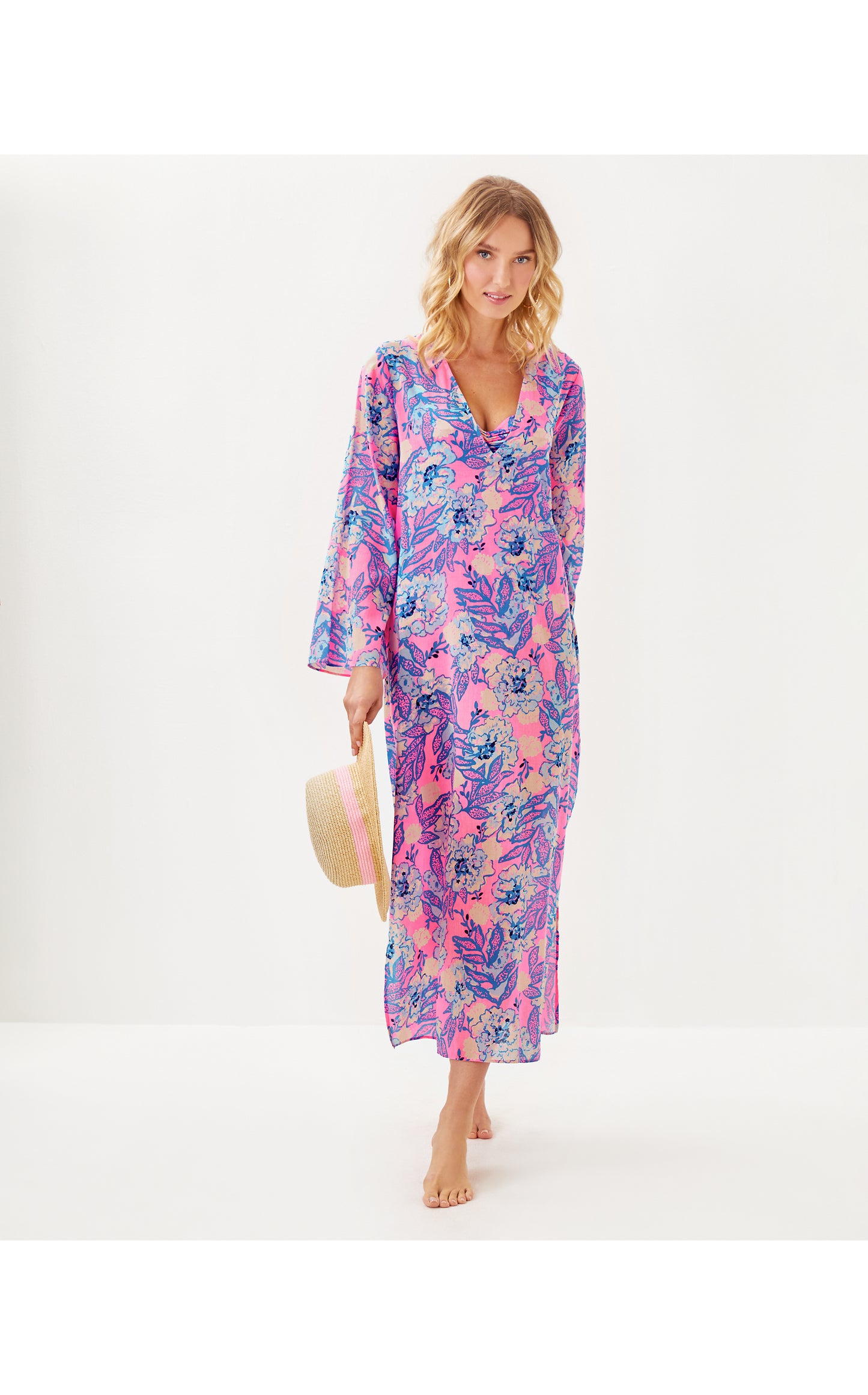 Perry Long Sleeve Maxi Cover-Up - Totally Koalafied