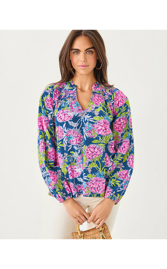 Lourdes Top - Dahlia Licious