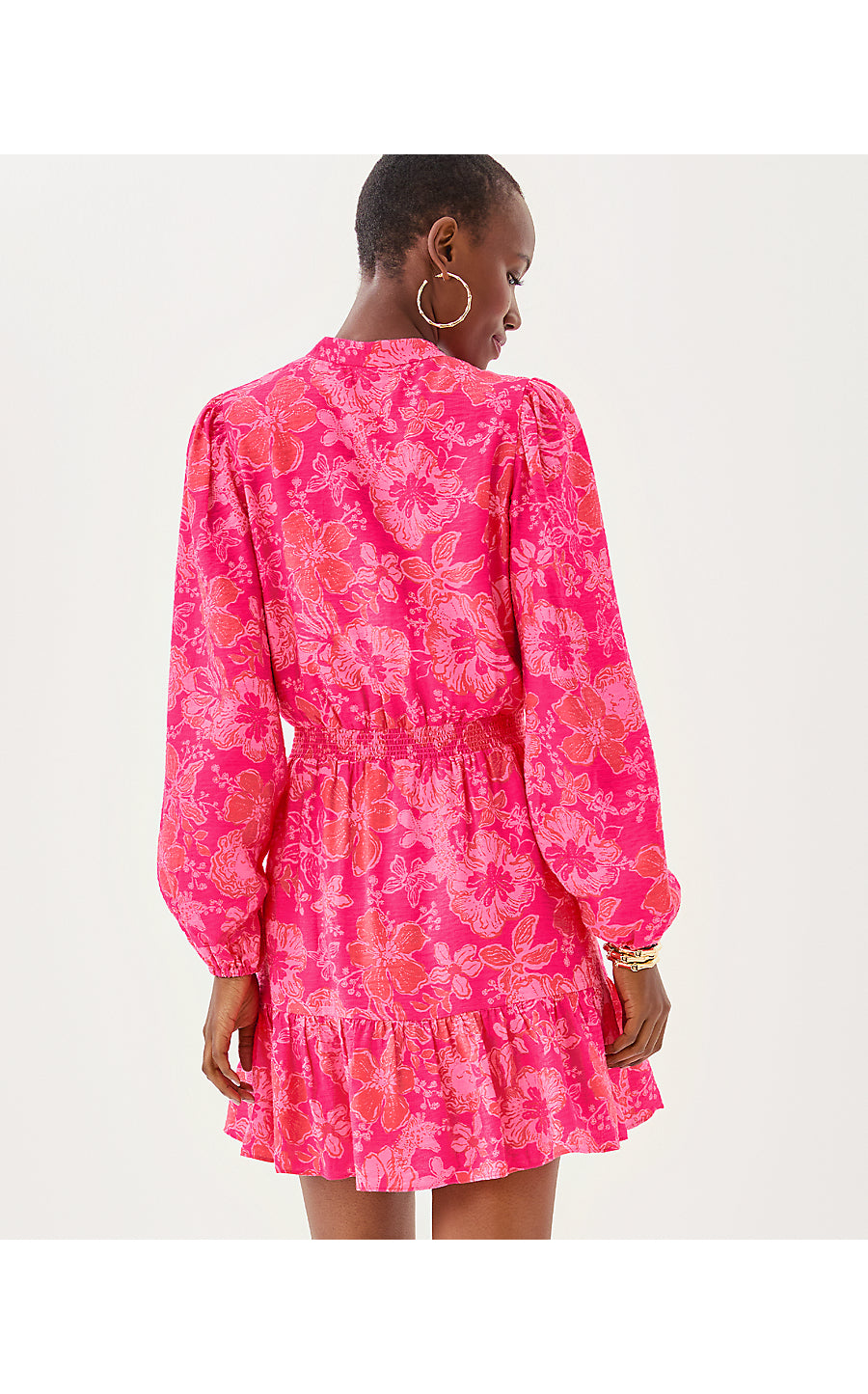 Axton Dress - Sun Shell Pink - Big Paty