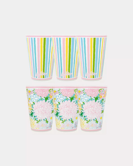 Pool Cup Set, Lilly Garden Home