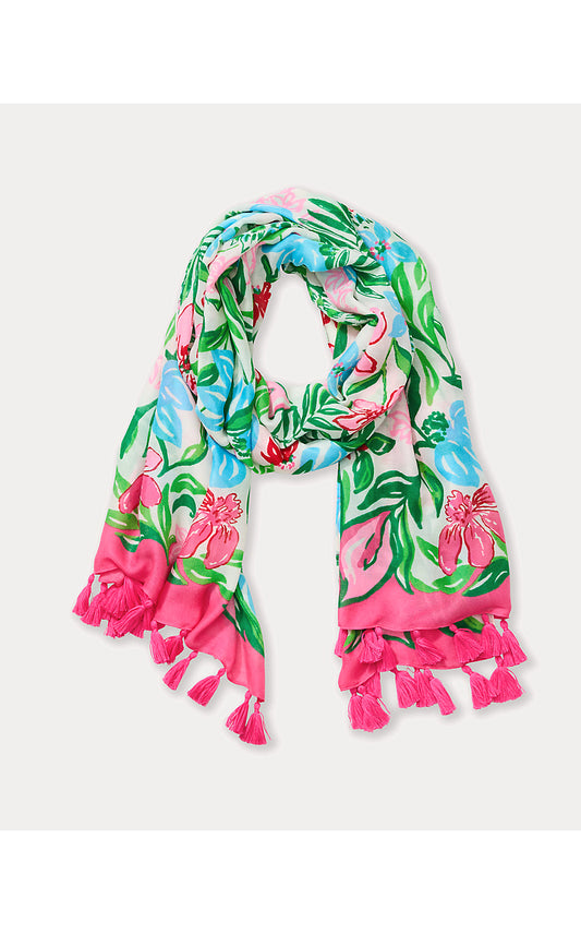 Resort Scarf - Glowing Gardens