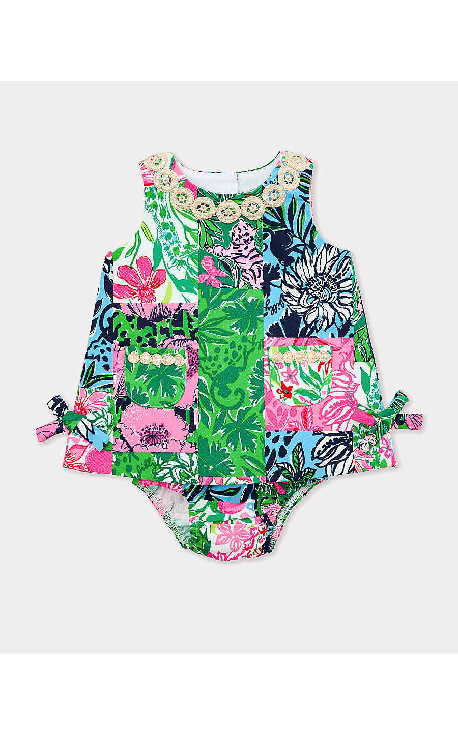 Baby Lilly Shift  - Party Punch Patch