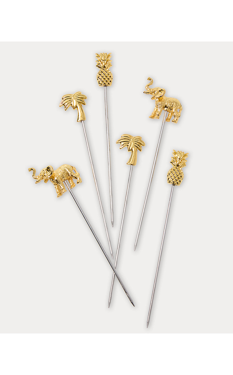 GWP APPETIZER PICKS - GOLD METALLIC