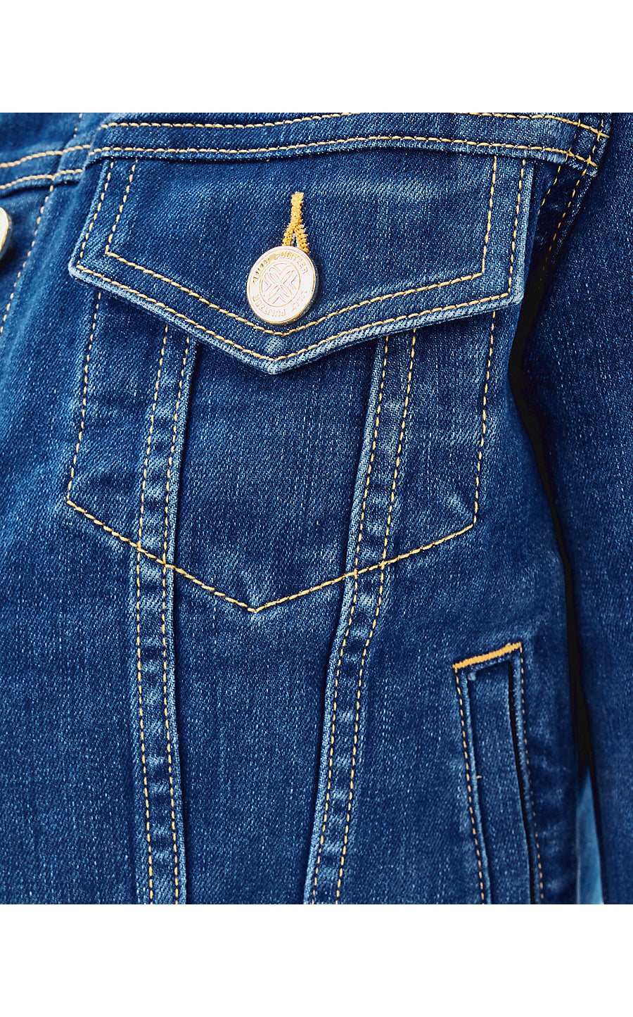 Seaspray Denim Jacket - Medium Wash