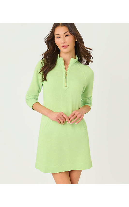 Ashlee Dress - Pistachio Macaron