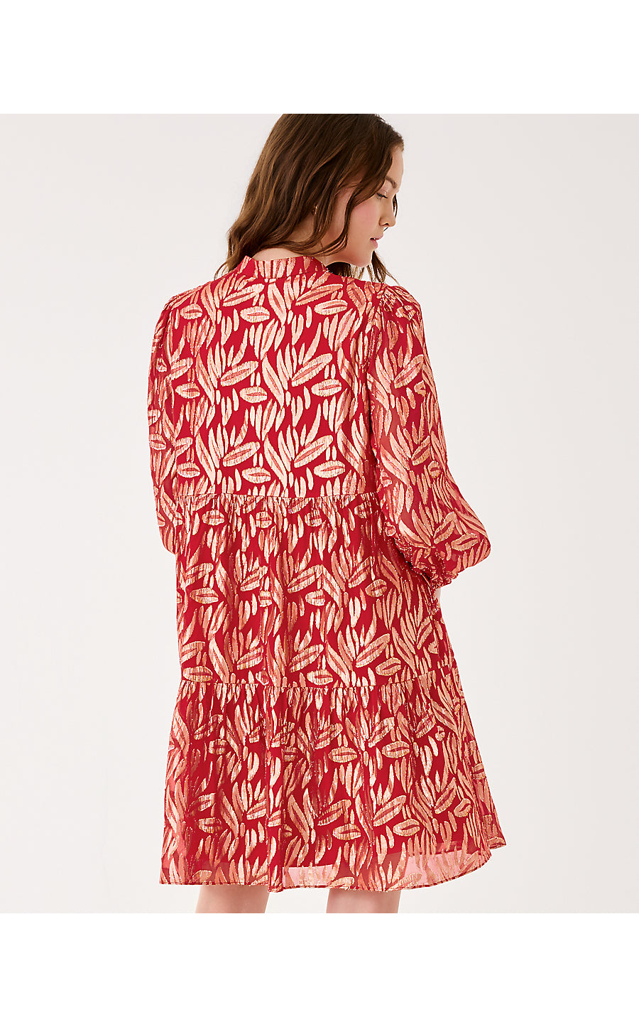 Cornellia Dress -  Cranberry Red - Leafy Babe